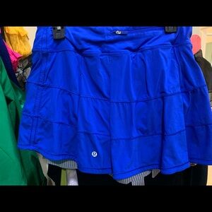 Lululemon royal blue skirt size 8
